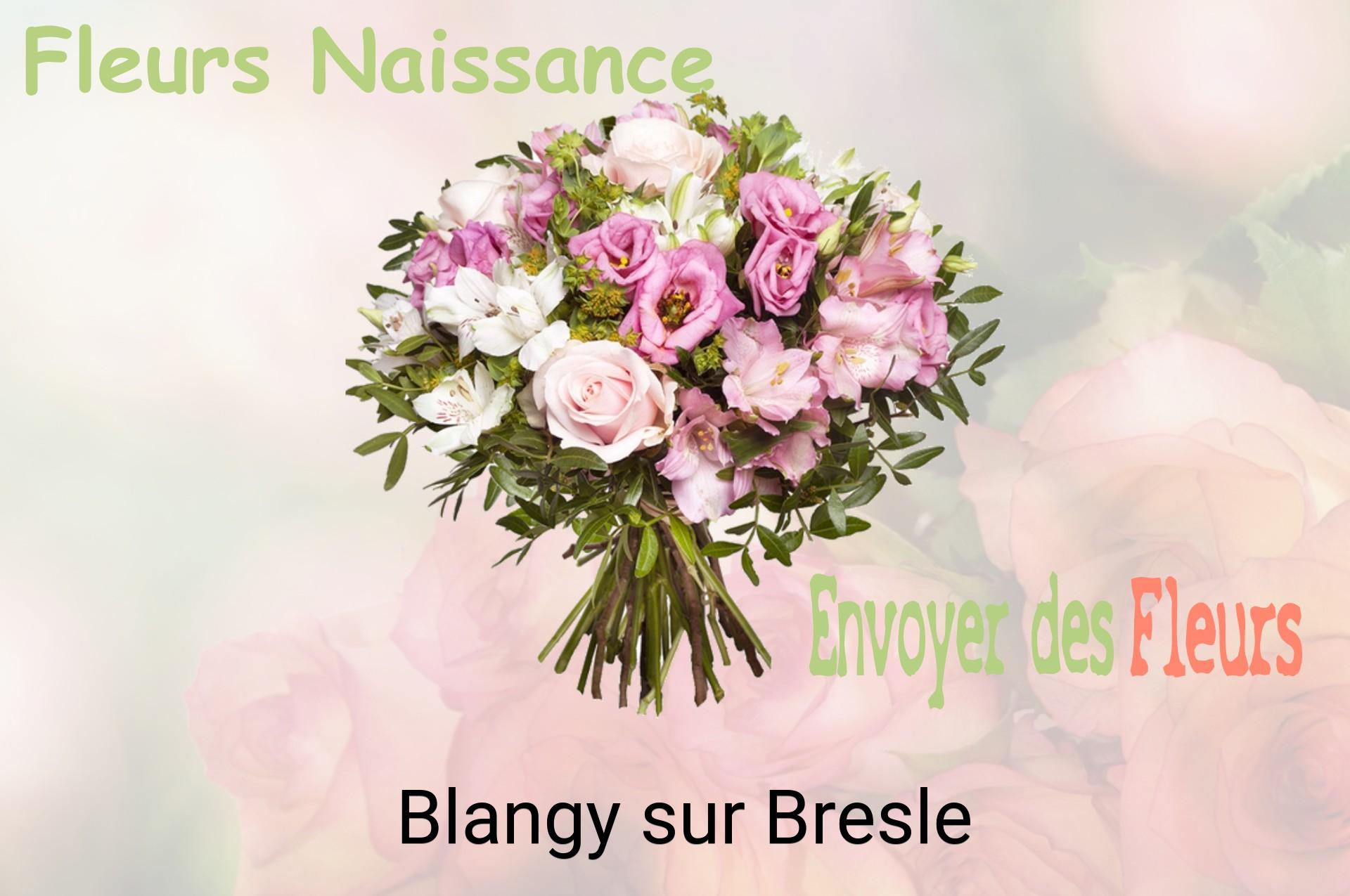 Bouquet de fleurs de naissance livré à Blangy-sur-Bresle